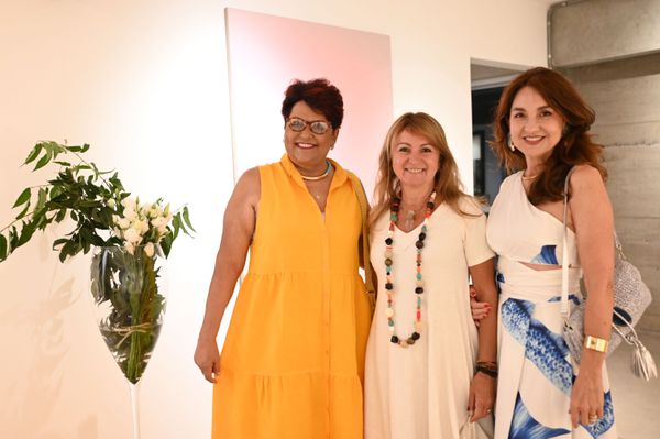 Mercia Lemos, Livia Ferolla e Marcia Salviato