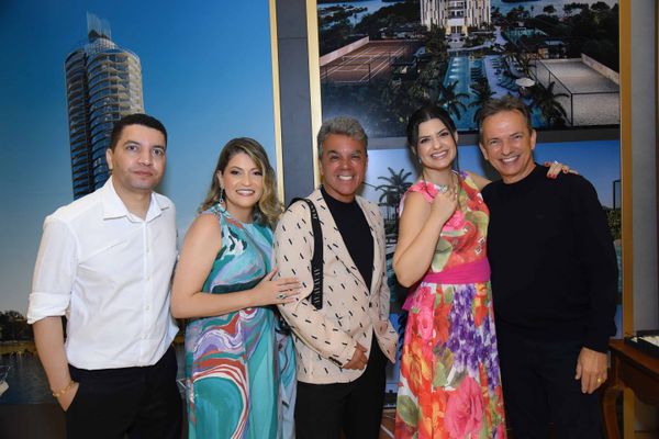 Welton e Aline Freitas, Ivan Aguilar, Joana e Rodrigo Barbosa