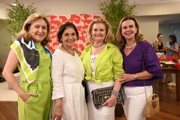 Carlota Gottardi, Soely Gama, Solange Herkenhoff e Nazaré Miranda 