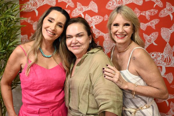 Monica Cangini, Dora Daher e Solange Miranda 