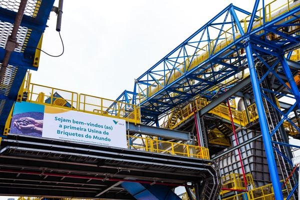 Vale inaugura a primeira fábrica de briquetes do mundo