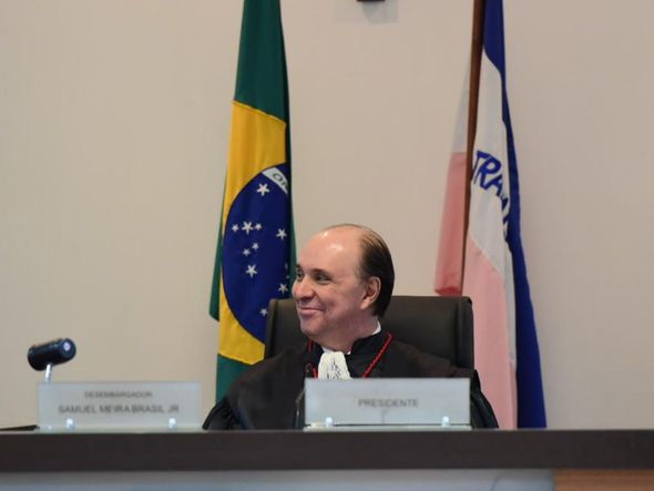 Novo presidente do Tribunal de Justiça do Espírito Santo (TJES), Samuel Meira Brasil Junior por Carlos Alberto Silva