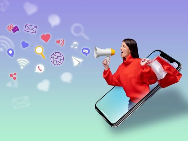 Celular; redes sociais; marketing