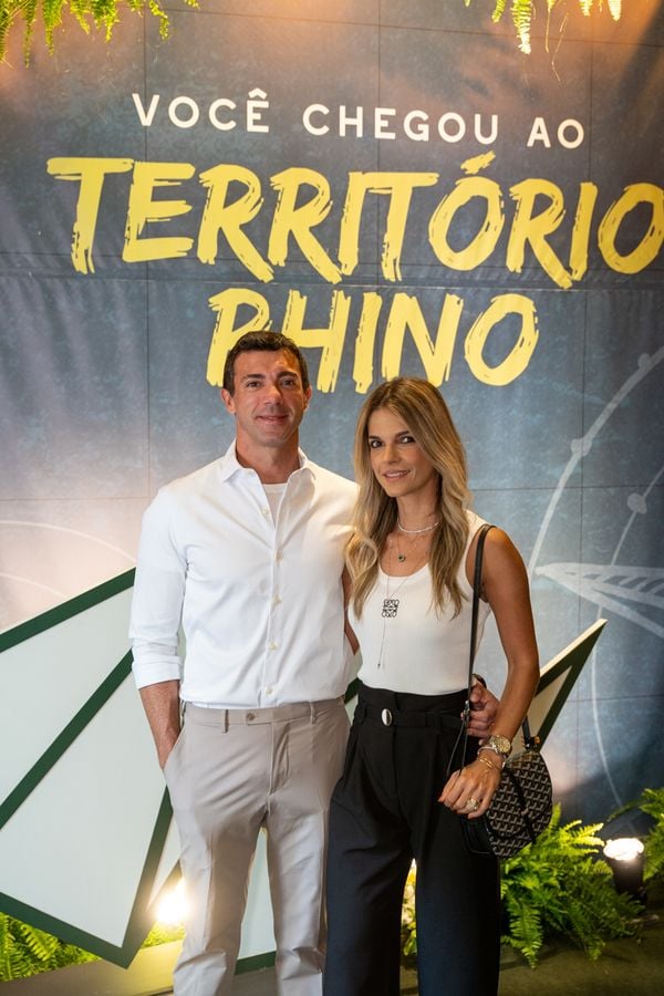 Cícero Nemer e Taisa Gama