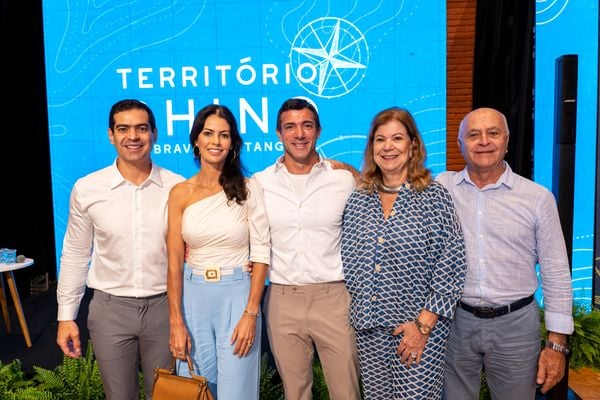 Scandar, Laila, Cícero, Valeria e Luiz Carlos Nemer 