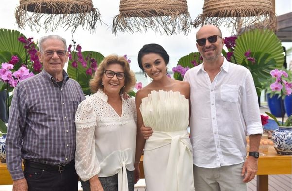 Aylmer Chieppe, Maria Luiza Chieppe, Maria Luiza Fontenelle e Kaumer Chieppe por Acervo pessoal