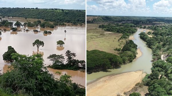 Situação no km 23, na zona rural de São Mateus, estava diferente em dezembro de 2022