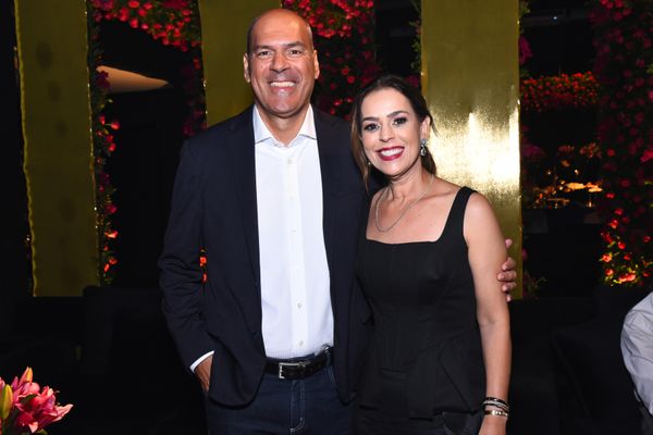 Heitor Nogueira e Flávia Abaurre