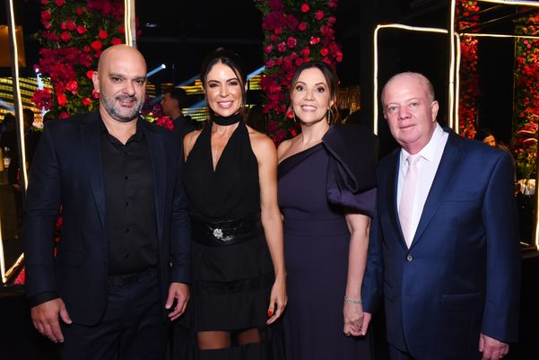 Libório Mule e Márcia Gabriella Mule, Lilian e Ricardo Rabinovitch