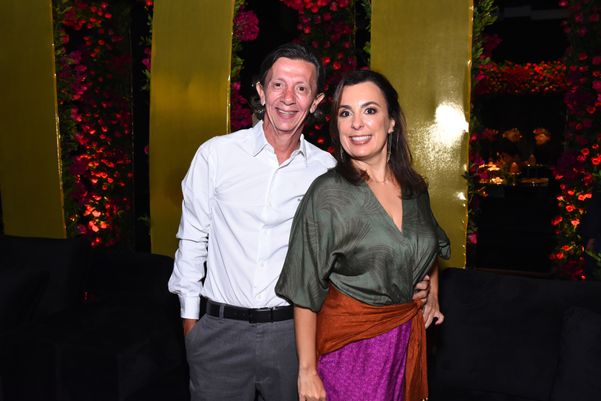 Luiz Magalhães e Ana Paula Nascif
