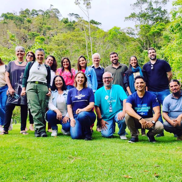 Em roteiro turístico com equipes do Caparaó e do Sebrae por Acervo pessoal