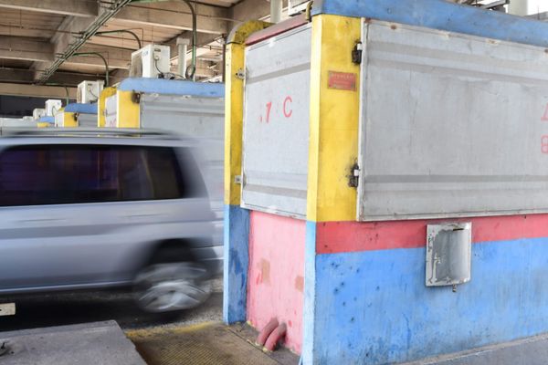 Cancelas são retiradas do pedágio da Terceira Ponte por Fernando Madeira