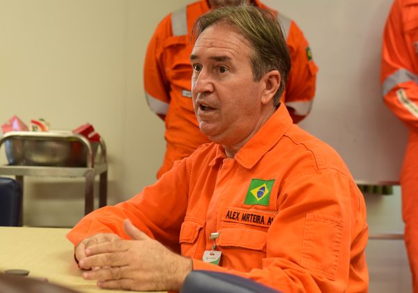 Alex Murteira, gerente de plataformas da Petrobras por Carlos Alberto Silva