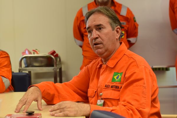 Alex Murteira, gerente de plataformas da Petrobras por Carlos Alberto Silva