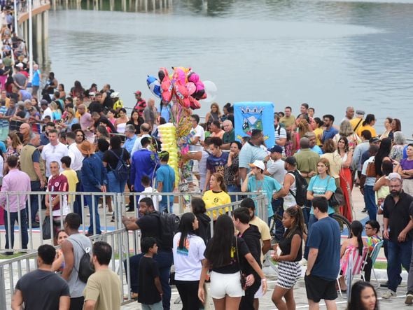 Inauguração da nova Orla de Cariacica por Vitor Jubini