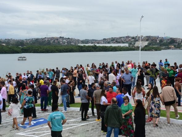 Inauguração da nova Orla de Cariacica por Vitor Jubini