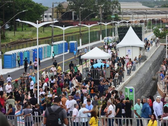 Inauguração da nova Orla de Cariacica por Vitor Jubini