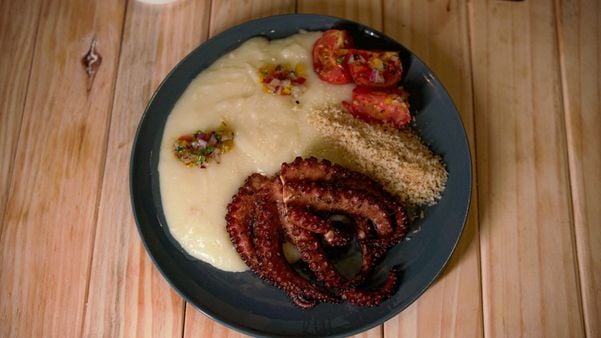 Prato do restaurante Alcides, no Parque das Castanheiras, em Vila Velha por Alcides/Divulgação