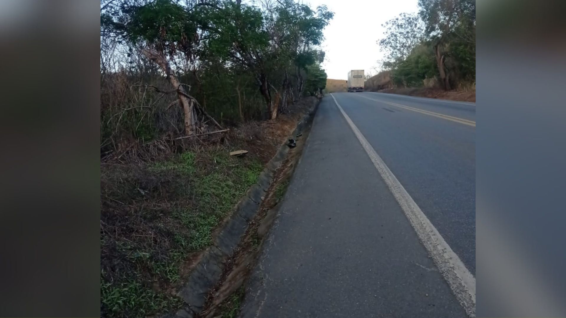 (Motociclista morreu na BR 259, em Baixo Guandu)