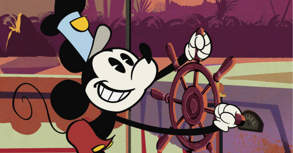  Ilustrações de Mickey Mouse para celebrar os cem anos da Disney  por Divulgação