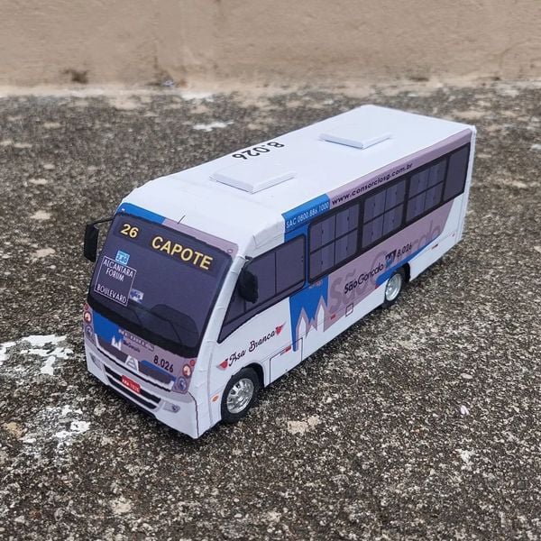 William de Oliveira faz sucesso nas redes sociais com reproduções de "busões" por Reprodução/Instagram/@wp_minibus