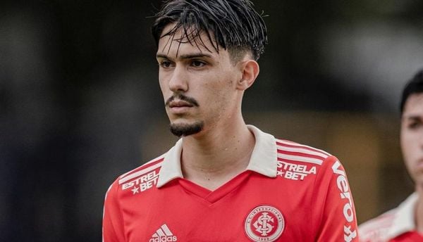Enzo Bizzotto é filho de Fernandão, ídolo do Internacional
