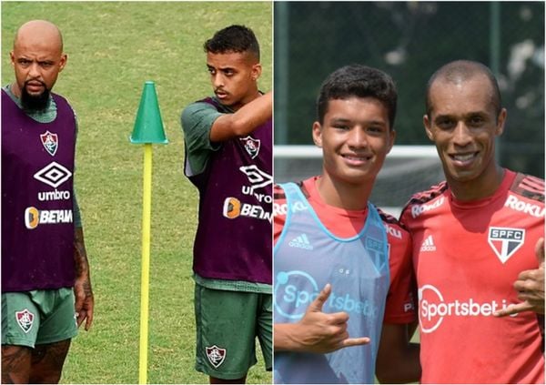 Filhos de Felipe Melo e Miranda estão disputando a Copa SP em 2024