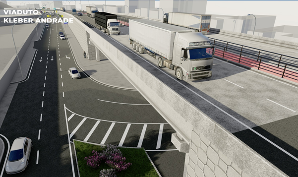 Projeções mostram como vai ficar novo viaduto em Cariacica por Prefeitura de Cariacica/Divulgação