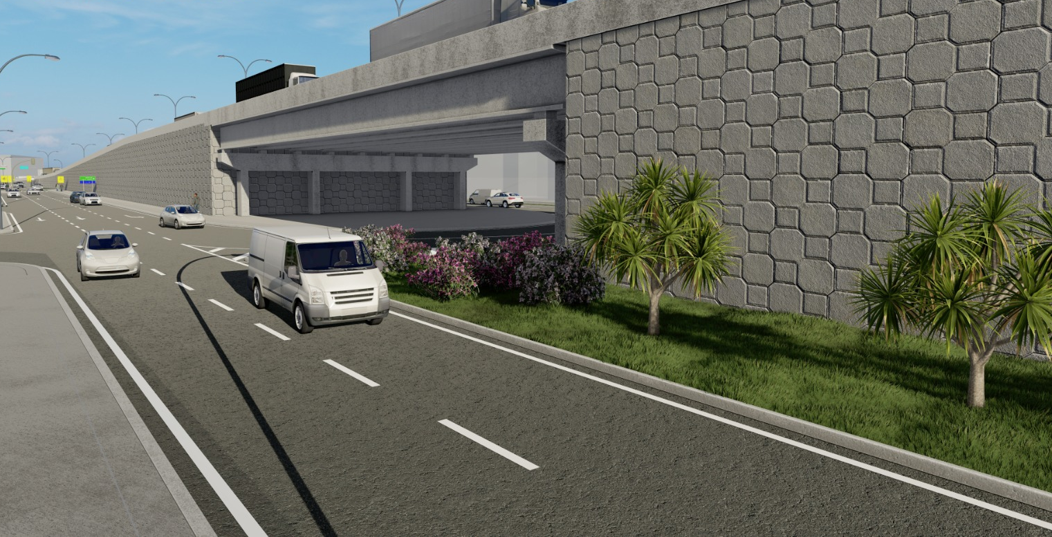 Projeções mostram como vai ficar novo viaduto em Cariacica(Prefeitura de Cariacica/Divulgação)