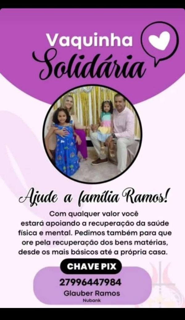 Vaquinha para ajudar a família da casa que desmoronou