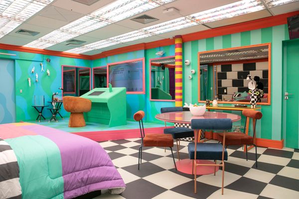 Ambientes da nova casa do Big Brother Brasil  por Globo/Manoella Mello/Divulgação