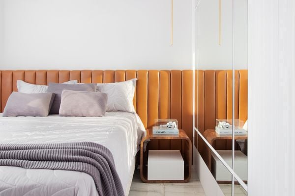 Apartamento de João e Débora, projetado pela escritório Rômulo Pegoretti