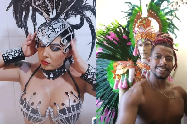 Musas e musos do Carnaval de Vix que costuram a própria fantasia