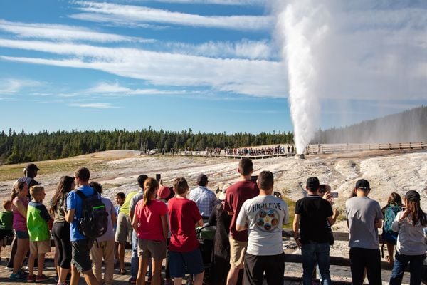 Yellowstone por NPS / Jacob W. Frank