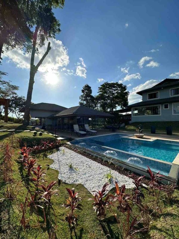 Casa Azul, em Domingos Martins