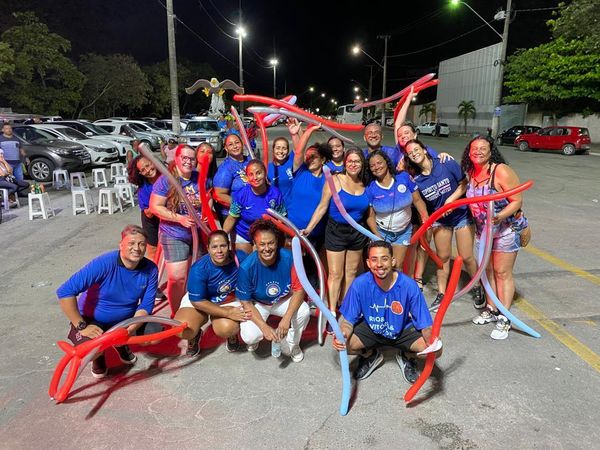 Vianenses e torcedores da Boa Vista comemoram enredo da escola para o Carnaval 2024