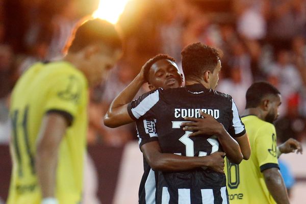 Jeffinho marcou na sua reestreia pelo Botafogo 