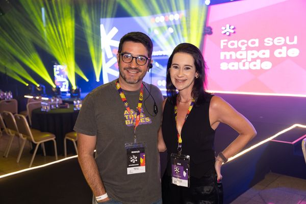 Marcelo Braga e Cristina Brum