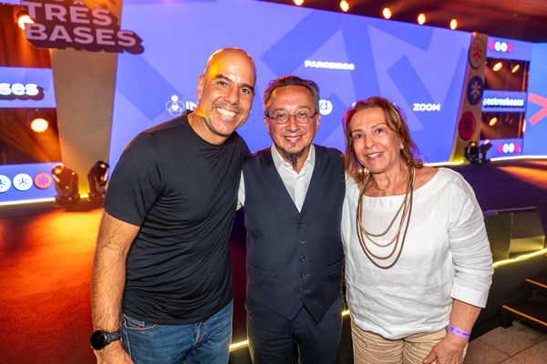 Rogerio Salume, Arthur Bender e Eponina Salume 