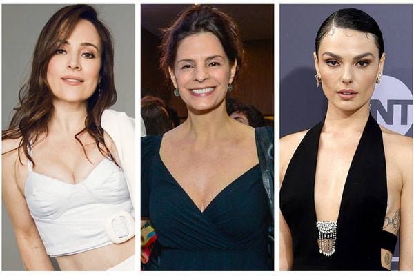 As atrizes Gabriela Duarte, Helena Ranaldi e Isis Valverde 
