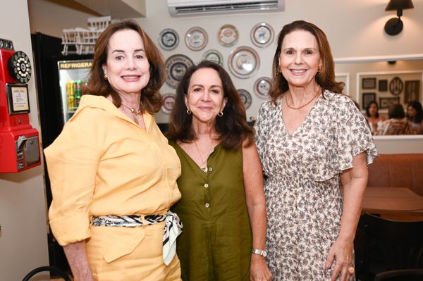 Diana Murad, Penha Daher e Rita da Luz