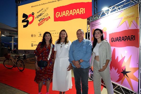 30º Festival de Cinema de Vitória Itinerante, na Praia do Morro, em Guarapari