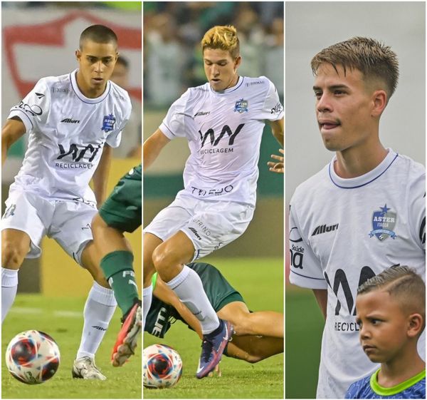 Davi Corsini, Galo e Pk são remanescentes dos últimos grupos do Aster que disputaram a Copinha