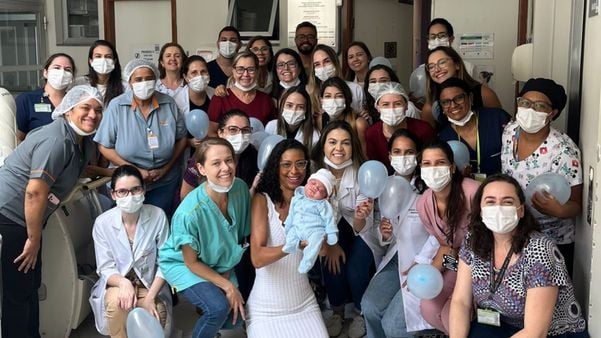 Alta de Rhai foi comemorada pela equipe do Hucam