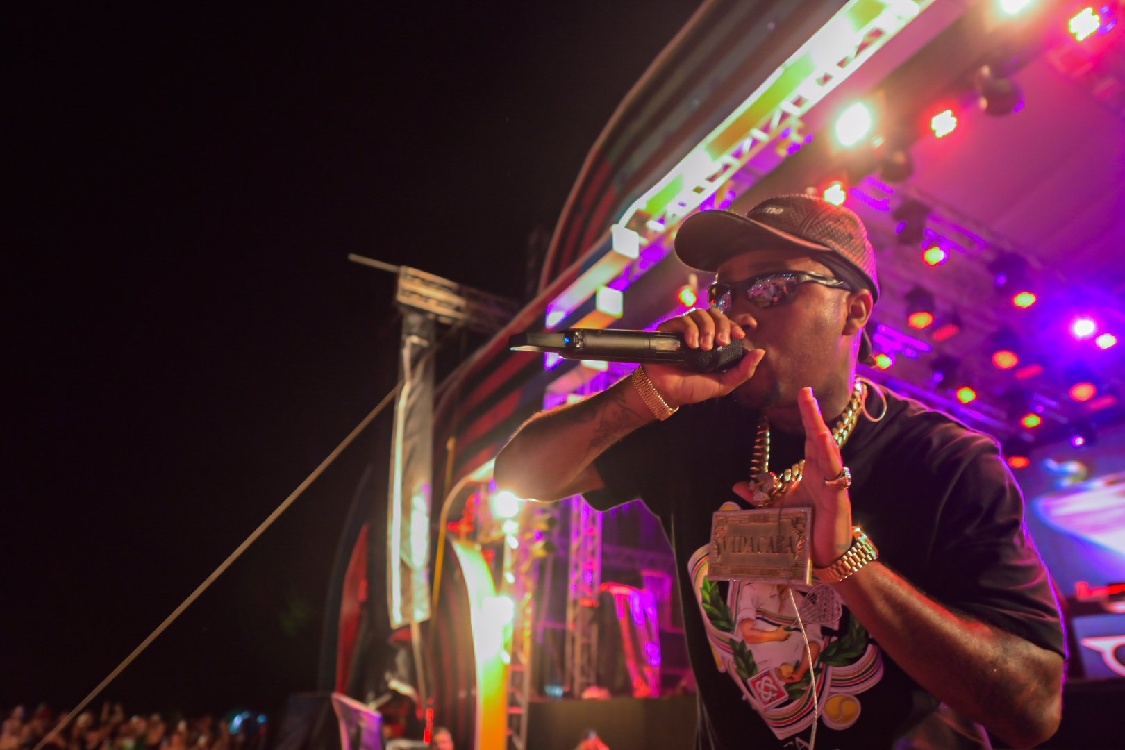 Rapper foi atração da festa No Cap, que encerrou o Festival de Verão 2024 do P12. Além da parceria, artista garantiu mais novidades para 2024
