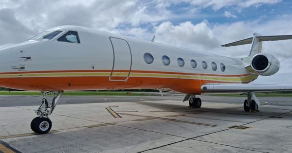 O astro do sertanejo enviou o novo jato comprado por ele, modelo Gulfstream G550, ao Espírito Santo para ser "nacionalizada". A aeronave está avaliada em cerca de R$ 70 milhões