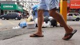 O reflexo da greve dos coletores de lixo em Cariacica.(Fernando Madeira)