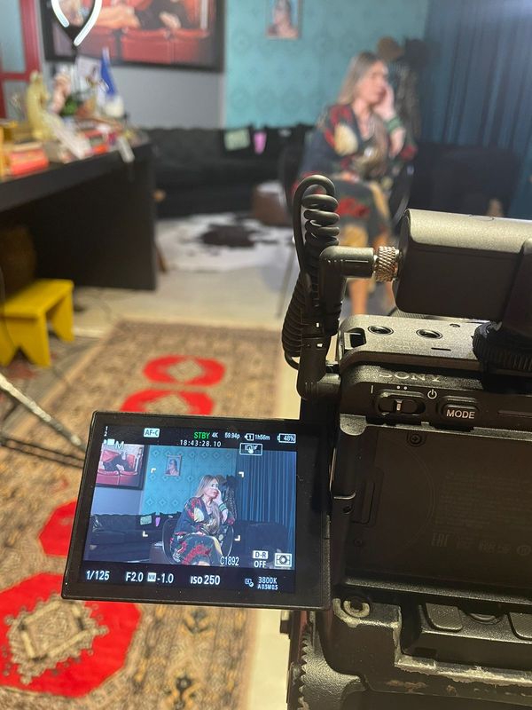 Making of Gravação série casa de criadores - entrevistada Maria Sanz Martins