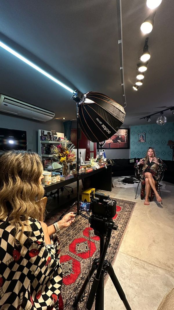 Making of Gravação série casa de criadores - entrevistada Maria Sanz Martins