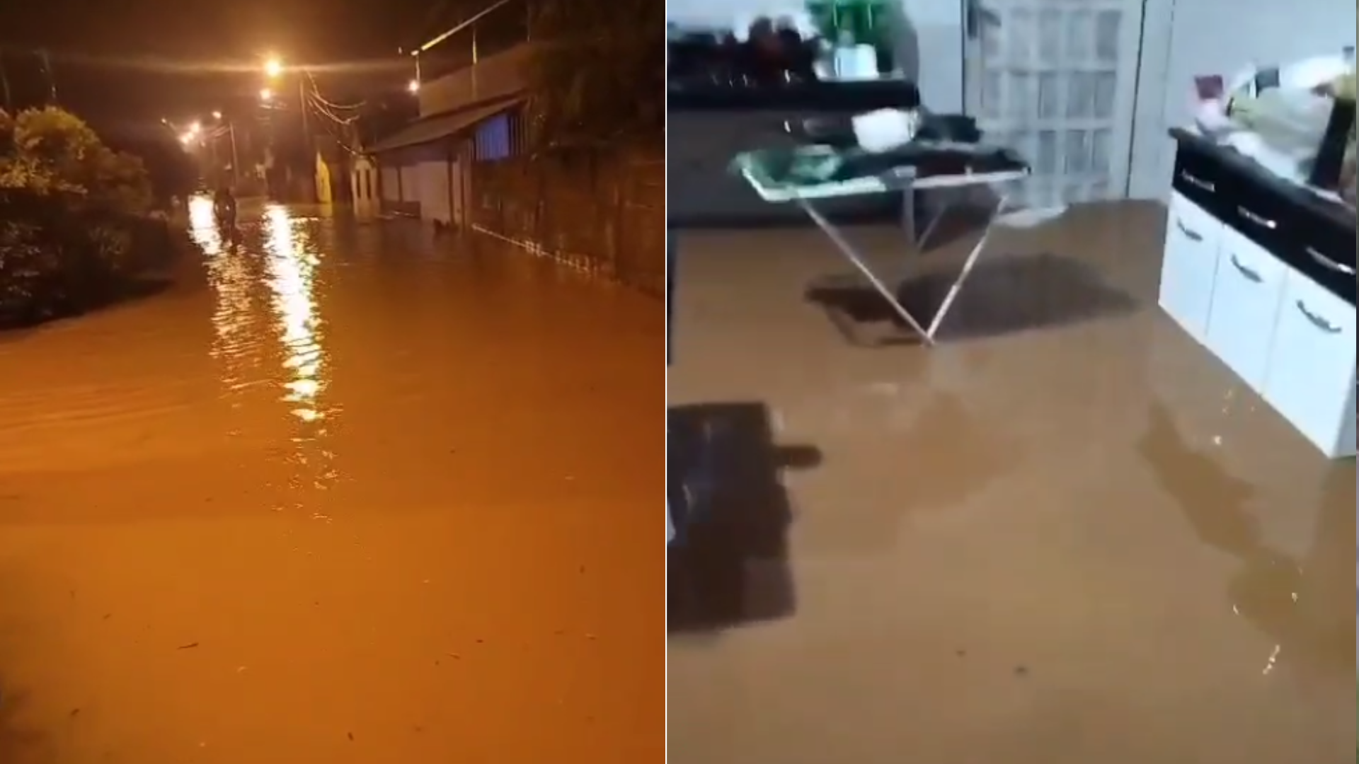 No município do Sul capixaba choveu 86 milímetros nas últimas 24 horas e moradores perderam vários bens pessoais